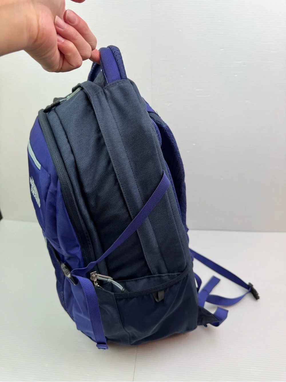 The North Face Recon NF00CLG3 Backpack Purple Blue Large Fits 15